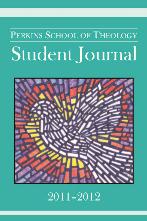 Image of 2012 Student Journal Cover, Perkins School of Theology, Southern Methodist University